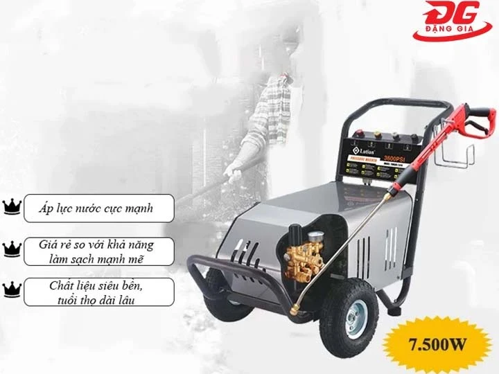 máy rửa xe công nghệ hiện đại