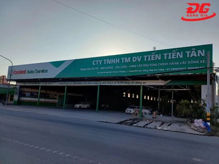 Tiệm rửa xe Sóc Trăng Tiến Tiến Tân
