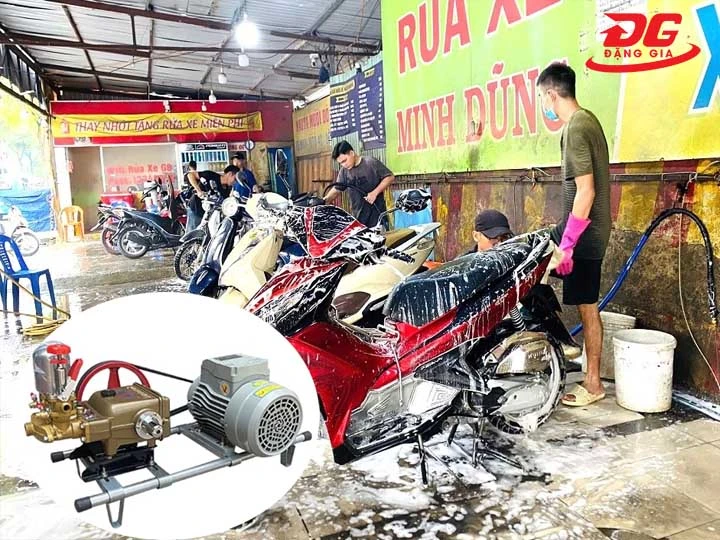 Tiêu chí chọn mua máy rửa xe dây đai