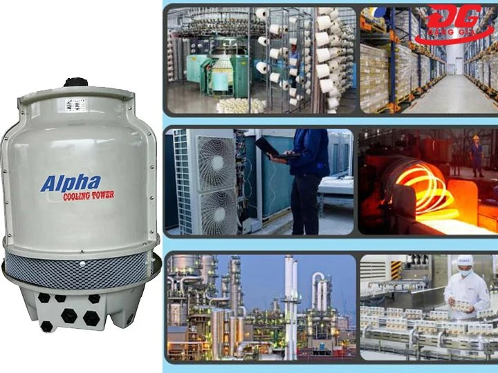 ứng dụng Tháp giải nhiệt nước Alpha 5RT