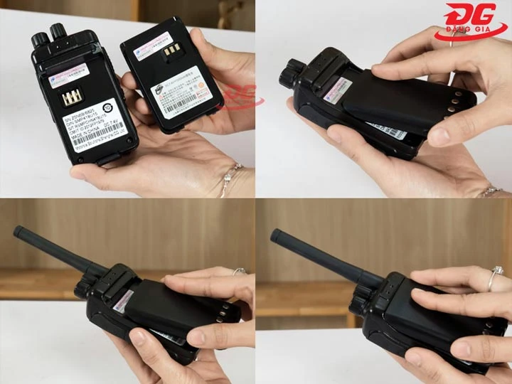 sử dụng bộ đàm Motorola