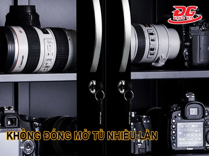 không đóng mở tủ Nikatei NC-250S nhiều lần