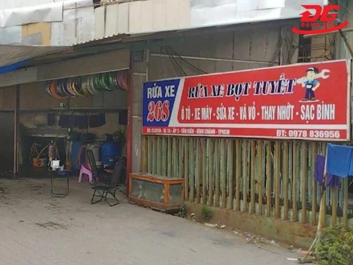 Tiệm rửa xe Bình Chánh Đỗ Dũng 268