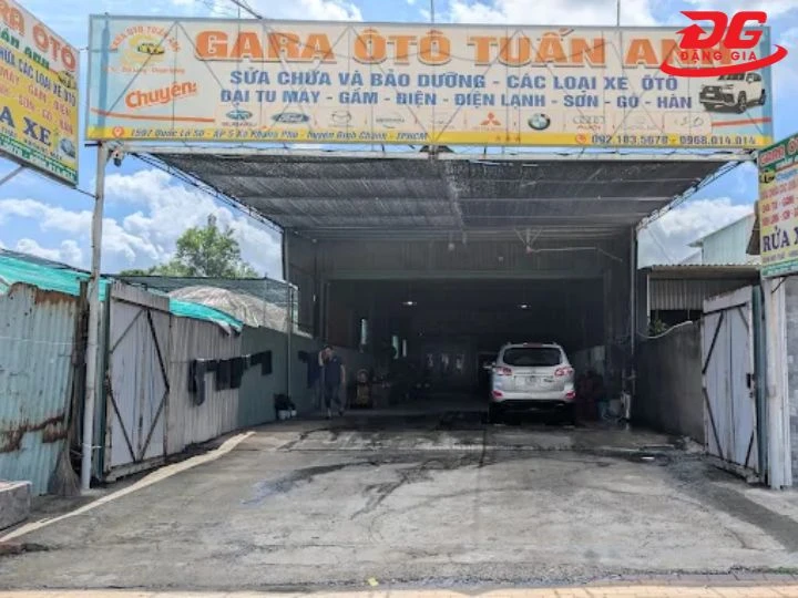 Tiệm rửa xe Bình Chánh Tuấn Anh