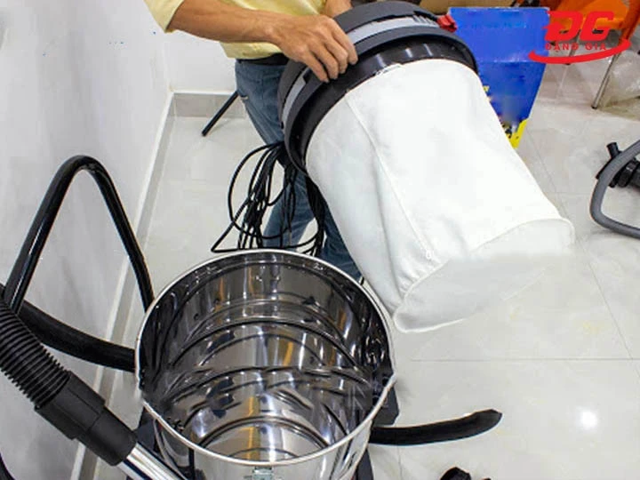 Kiểm tra máy hút trước khi vận hành