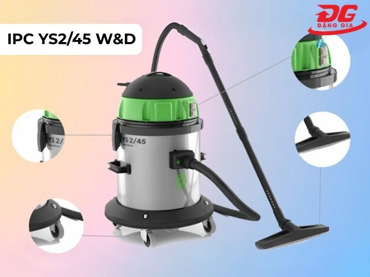 máy hút bụi khô ướt IPC YS2/45 W&D
