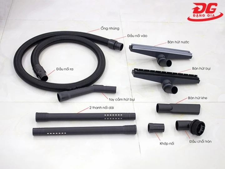 máy hút bụi khô ướt IPC YS2/45 W&D full phụ kiện