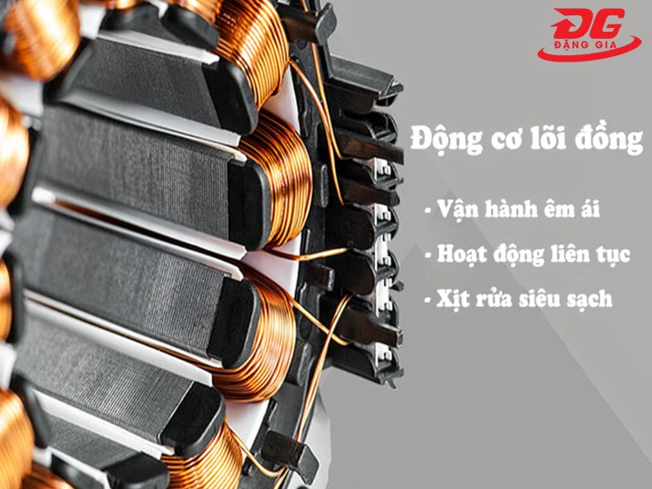 motor Máy phun rửa xe cao áp Palada LT-390B 1.8KW