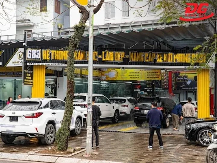Tiệm rửa xe Tây Hồ King Wrap