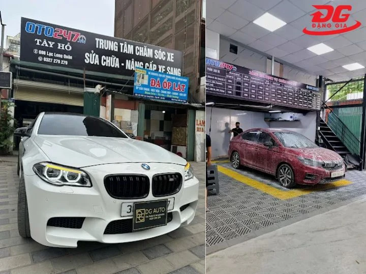 Tiệm rửa xe Tây Hồ Ô tô 247