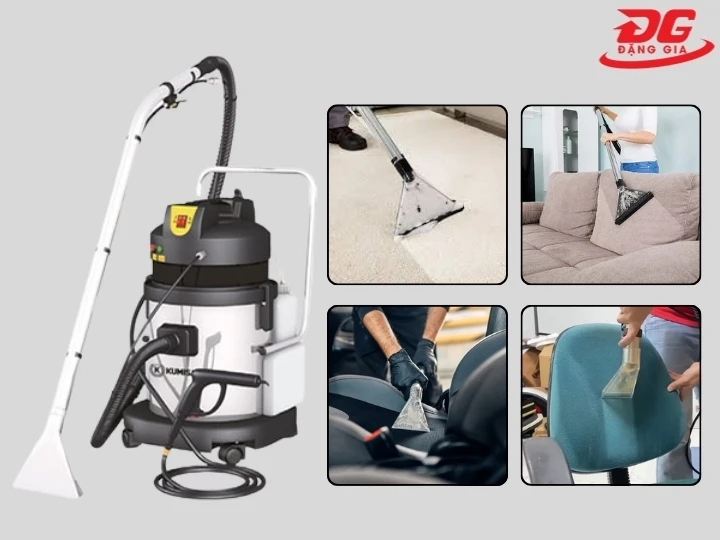 ứng dụng của máy giặt thảm Kumisai KMS-20ZQ