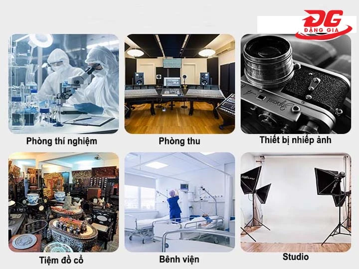 ứng dụng tủ chống ẩm Nikatei NC-20C