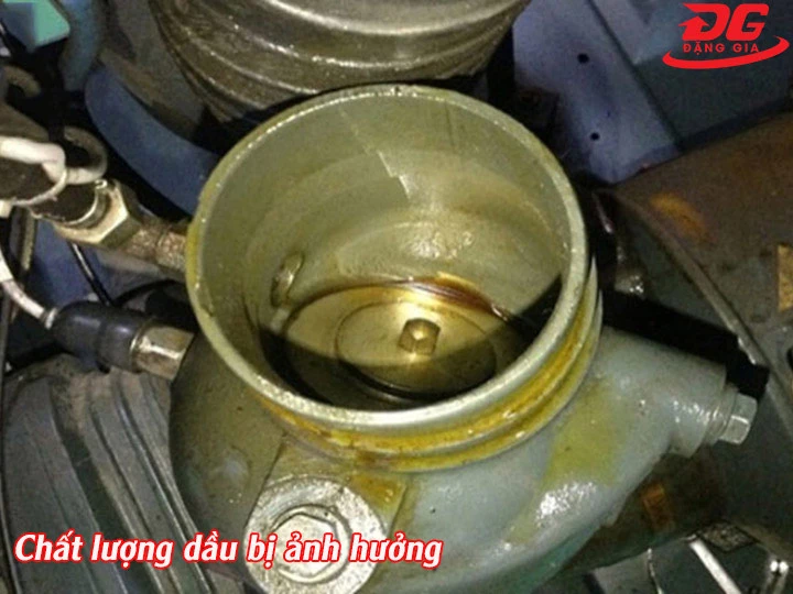 chất lượng dầu hỏng
