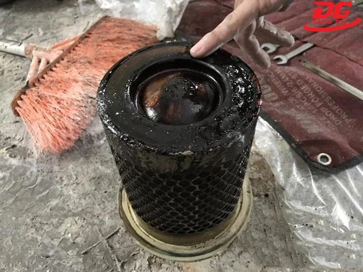 lọc dầu bị tắc