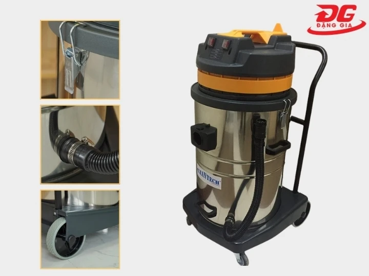 máy hút bụi Clean Tech CT380 thiết kế hiện đại