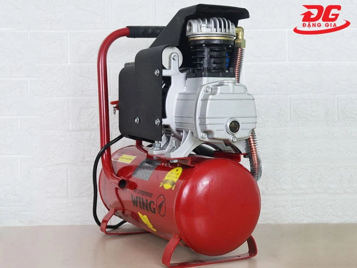 Máy nén khí đầu liền Wing TM-0.1/8-25L thiết kế liền trục