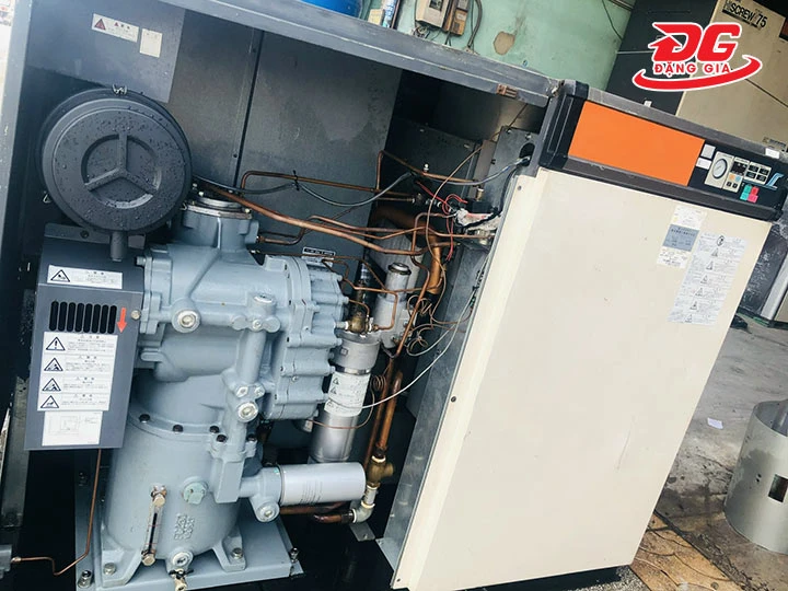 Máy nén khí hoạt động quá tải
