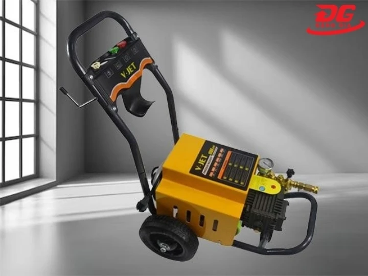 máy xịt rửa xe V-Jet VJ 80/2.2 chạy êm