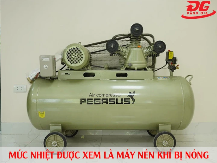 Nhiệt độ nào của máy nén khí