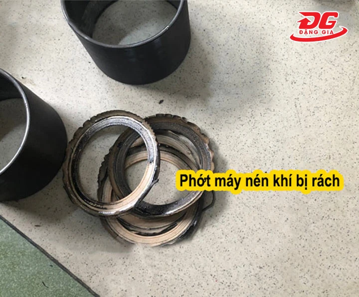 phớt máy nén khí hỏng