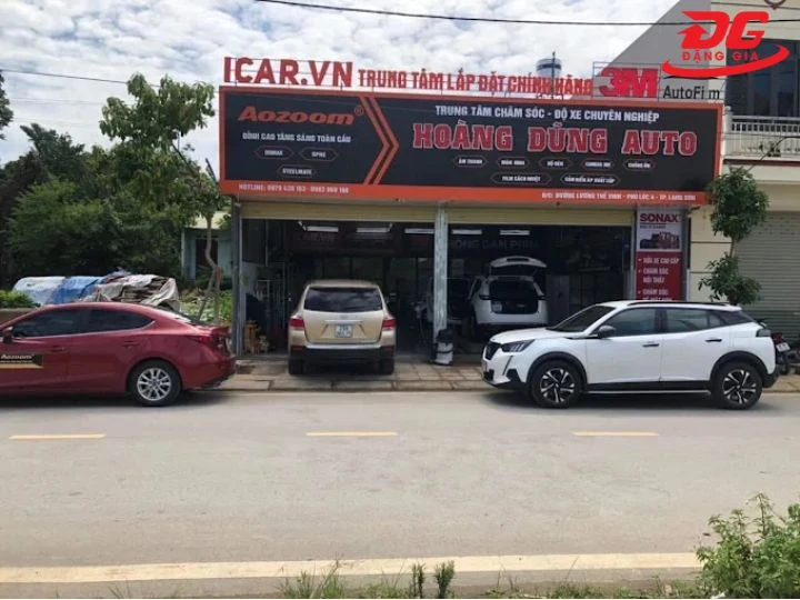 Tiệm rửa xe Lạng Sơn ICar.vn Hoàng Dũng