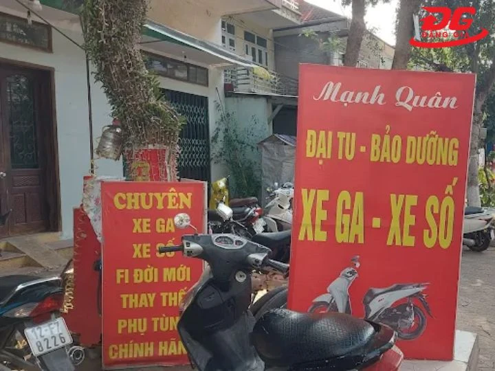 Tiệm rửa xe Lạng Sơn Mạnh Quân