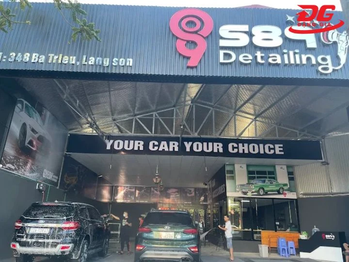Tiệm rửa xe Lạng Sơn S89