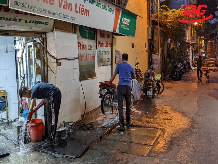 Trung tâm rửa, sửa xe Vân Liêm