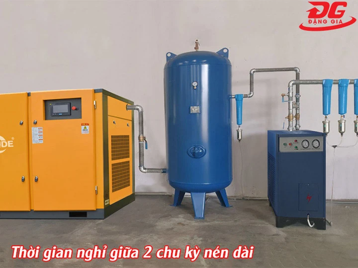 Tắt máy nén khí thường xuyên