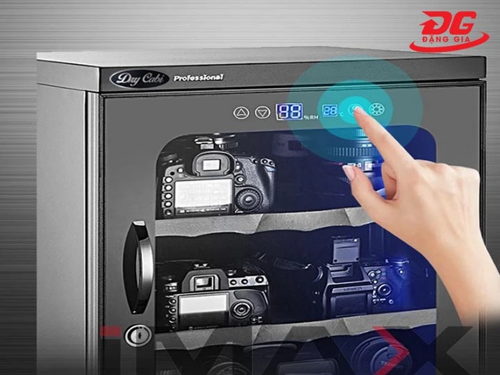 Tủ chống ẩm 160L tự điều chỉnh độ ẩm