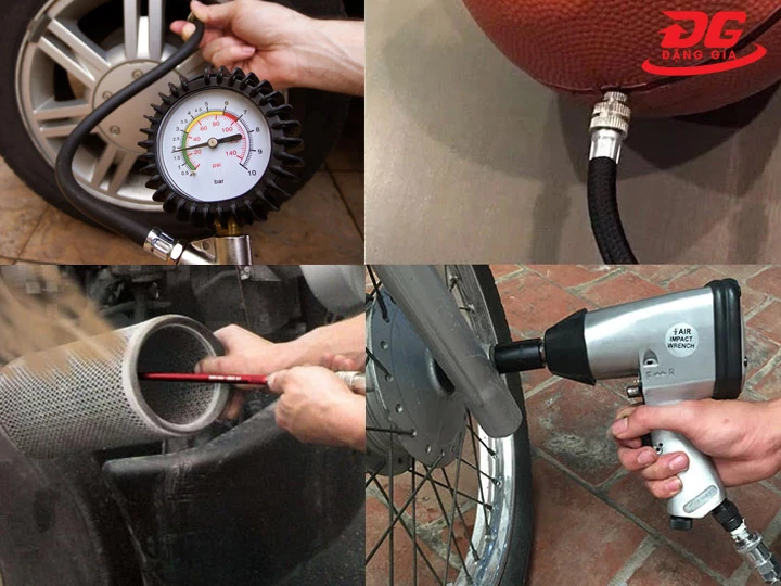 Ứng dụng máy nén khí đầu liền Wing TM-0.1/8-25L