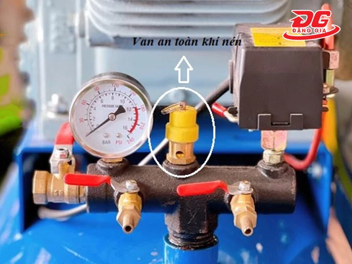 van an toàn máy nén khí