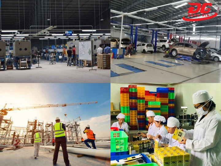 ứng dụng Máy nén khí Palada PA-20500