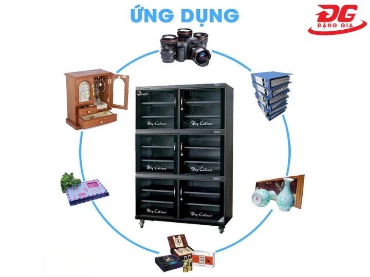 ứng dụng Tủ chống ẩm FujiE AD1200 (1200 lít)