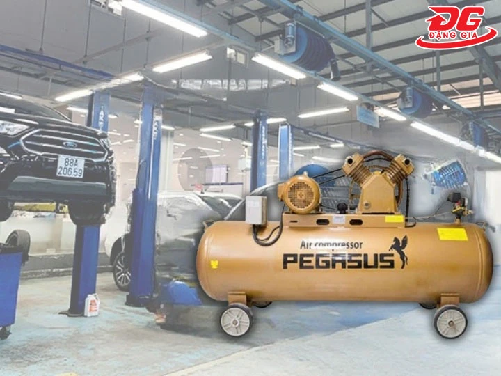 Máy nén khí Pegasus TM-W-0.9/8-330L