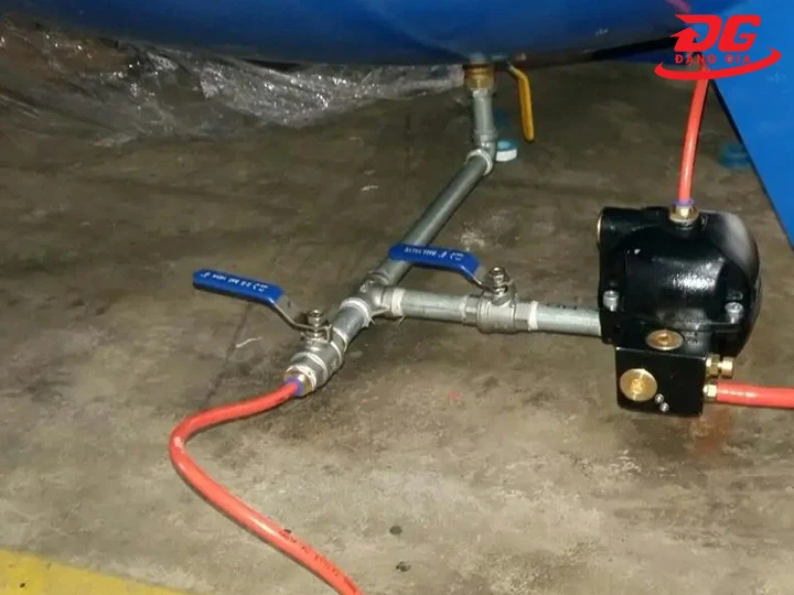 hệ thống xả nước của máy nén khí Palada PA-75300