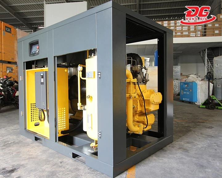 Máy nén khí trục vít 2 cấp