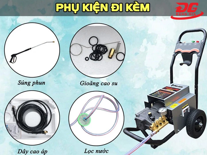 phụ kiện máy xịt rửa xe Palada PD 80/2.2