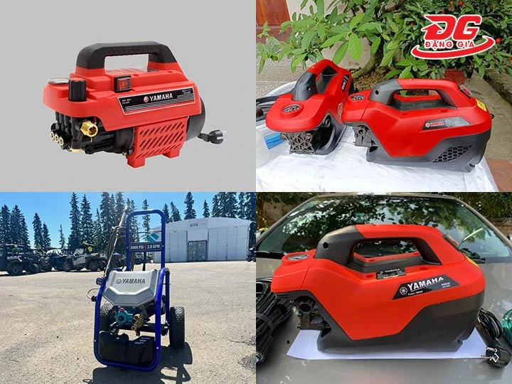 thiết kế của máy rửa xe Yamaha
