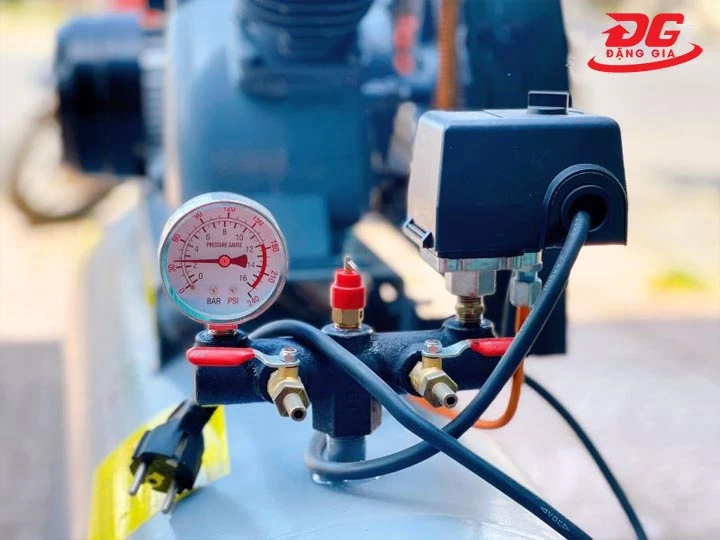 Áp suất không đạt mức tối đa