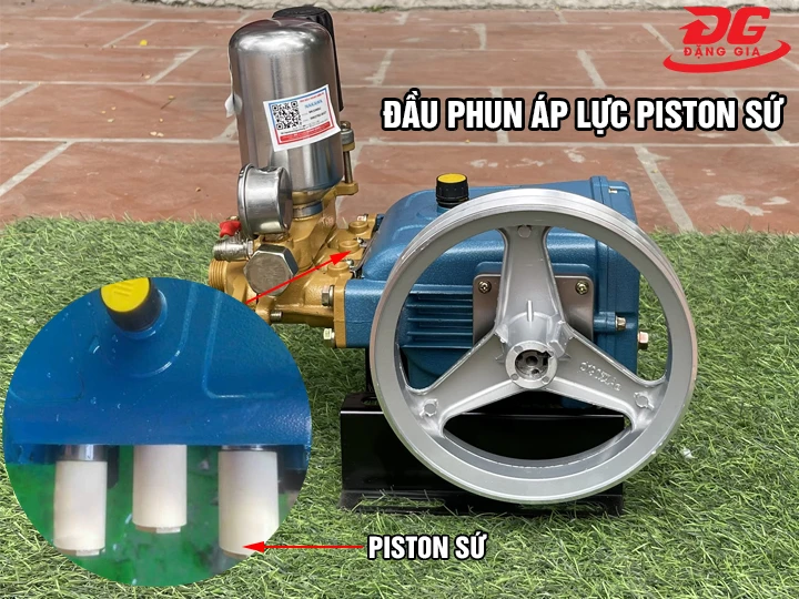 Đầu phun áp lực Piston sứ