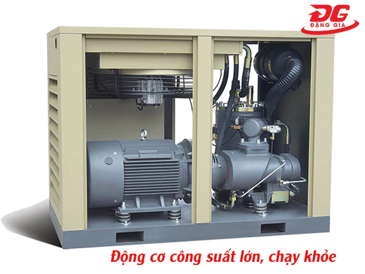 ưu điểm máy nén khí trục vít 2 cấp
