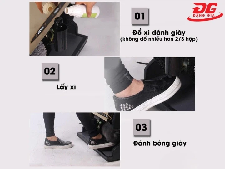 hướng dẫn sử dụng máy đánh giày QM-SP4