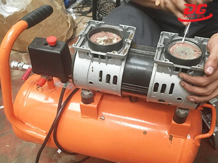 Không sản xuất được khí nén