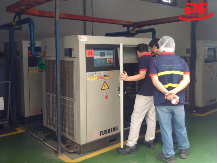 chọn mua máy nén khí trục vít 2 cấp