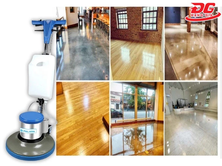 ứng dụng máy chà sàn Palada HC 522