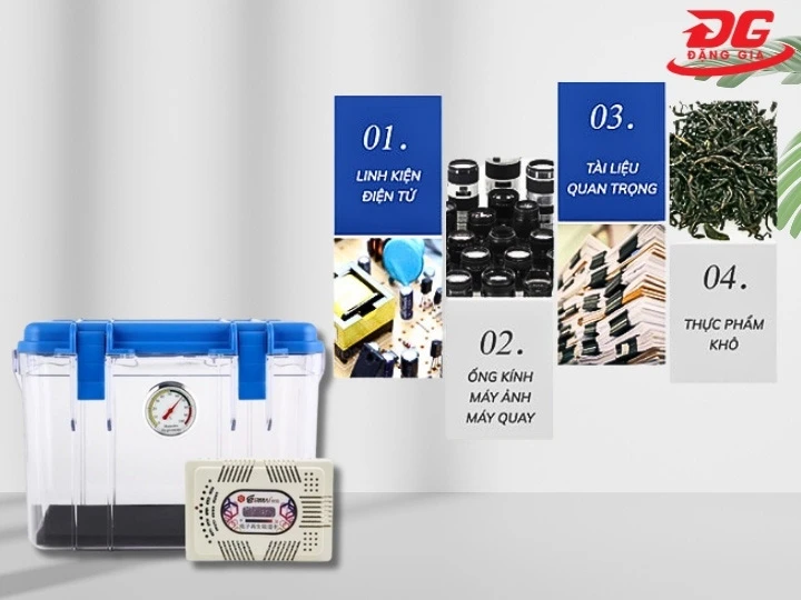 ứng dụng của hộp chống ẩm Eirmai R10