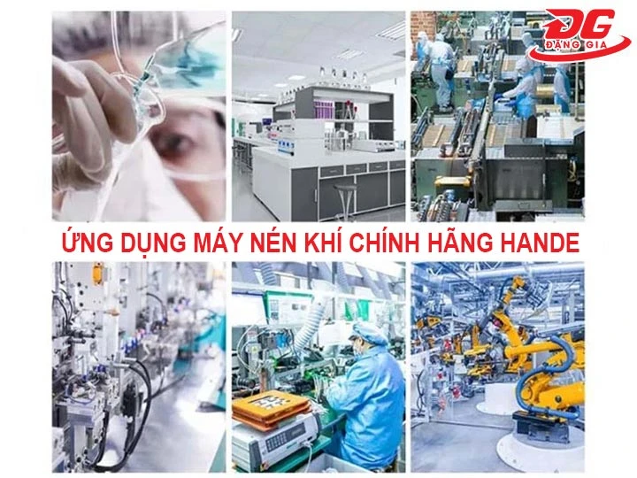 Ứng dụng thực tế của máy nén khí