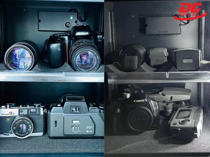 Ứng dụng của tủ chống ẩm Kumisai DHC 800 (800 lít)