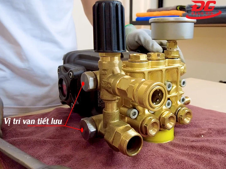 Van tiết lưu máy rửa xe cao áp